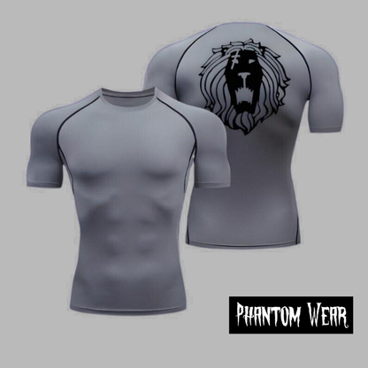 Escanor Lion Print Compression Shirt